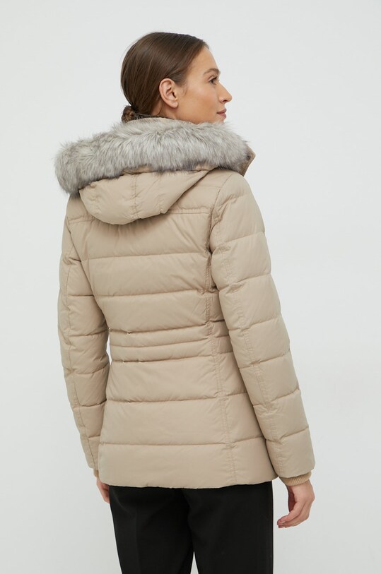 Odzież Tommy Hilfiger kurtka puchowa WW0WW37486.9BYY beżowy