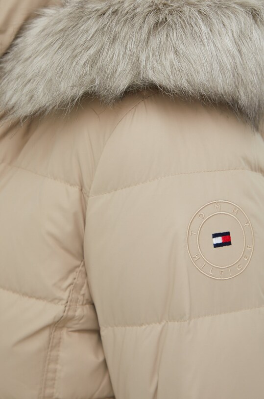 Tommy Hilfiger kurtka puchowa WW0WW37486.9BYY beżowy