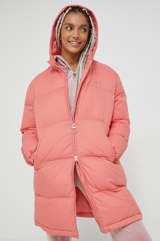 Bunda Fila s podšívkou oranžová FAW0258