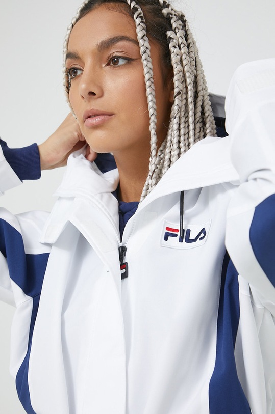 Fila geaca de ploaie alb FAW0264