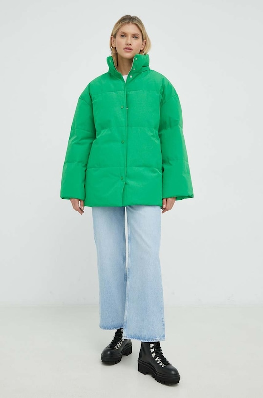Samsoe Samsoe kurtka zielony F22300136