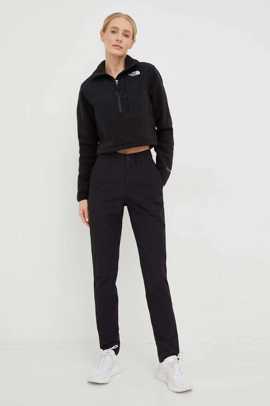 Суичър The North Face Womens Denali Cropped Fleece NF0A7WXYJK31 черен AW22