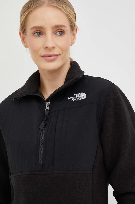 The North Face sweatshirt WOMENS DENALI CROP Fleece NF0A7WXYJK31 black