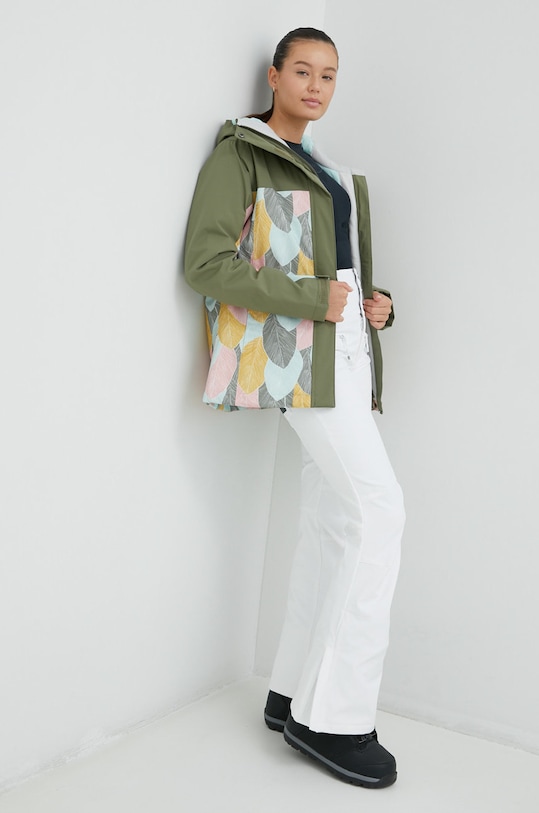 Roxy Bunda Galaxy Print Block ERJTJ03402 zelená AW22