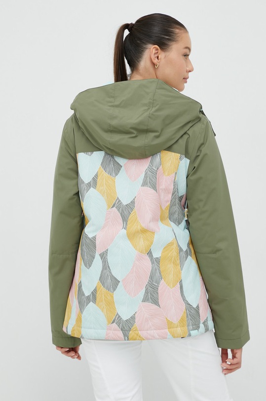 Oblečenie Roxy Bunda Galaxy Print Block ERJTJ03402 zelená