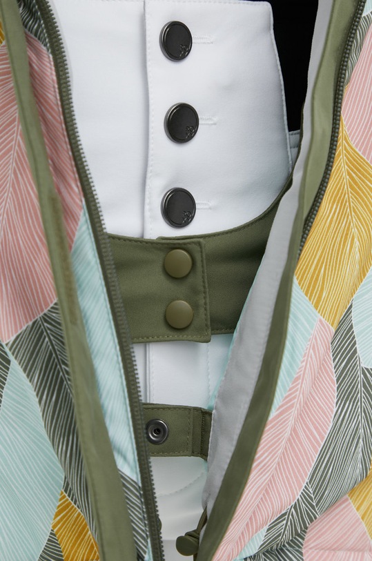 Roxy Bunda Galaxy Print Block ERJTJ03402 zelená