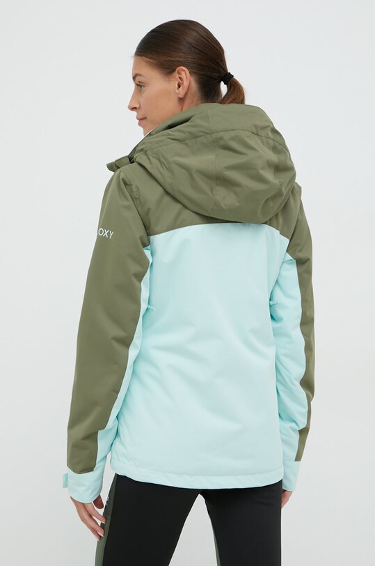 Одежда Roxy Куртка Free Jet Block ERJTJ03362 зелёный