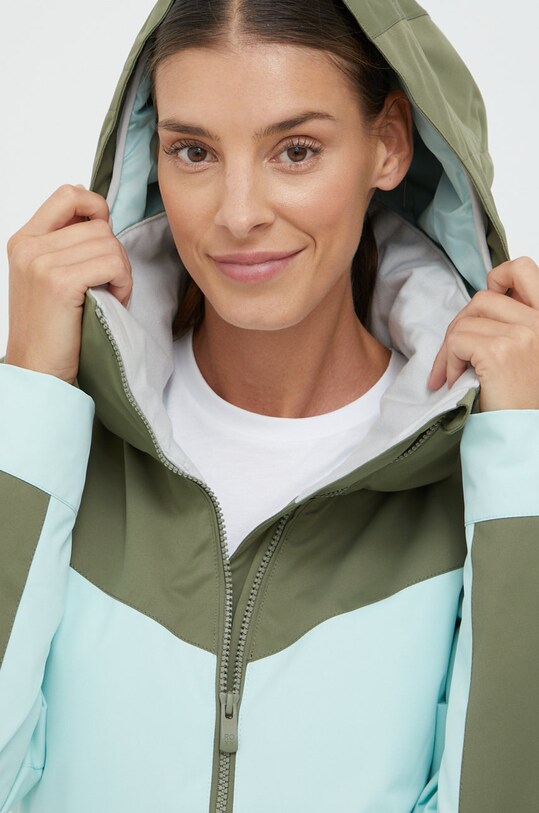 Roxy Куртка Free Jet Block зелёный ERJTJ03362