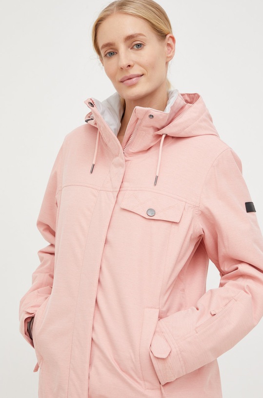 Roxy kurtka różowy ERJTJ03359