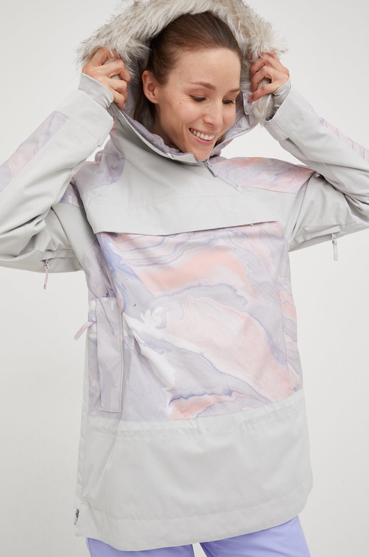 Roxy kurtka Chloe Kim sporty zimowe różowy ERJTJ03390
