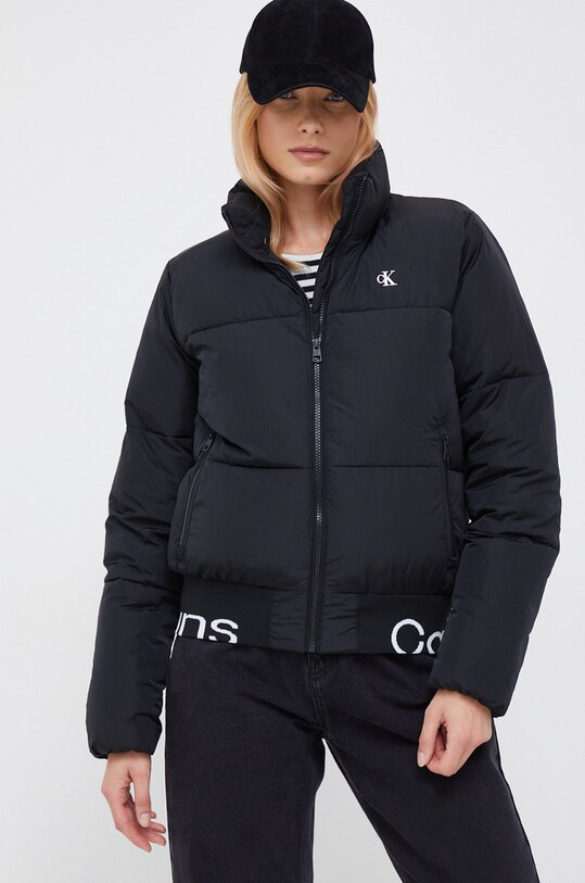 Calvin Klein Jeans geaca cu captuseala negru J20J219830.9BYY