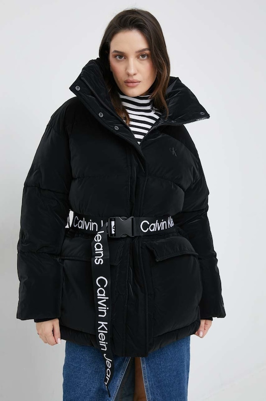 Bunda Calvin Klein Jeans s podšívkou černá J20J219845.9BYY