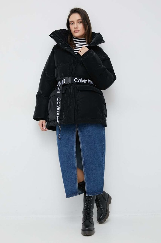 Bunda Calvin Klein Jeans J20J219845.9BYY černá AW22