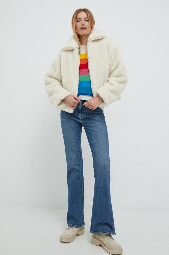 Calvin Klein Jeans bluza J20J219842.9BYY beżowy AW22