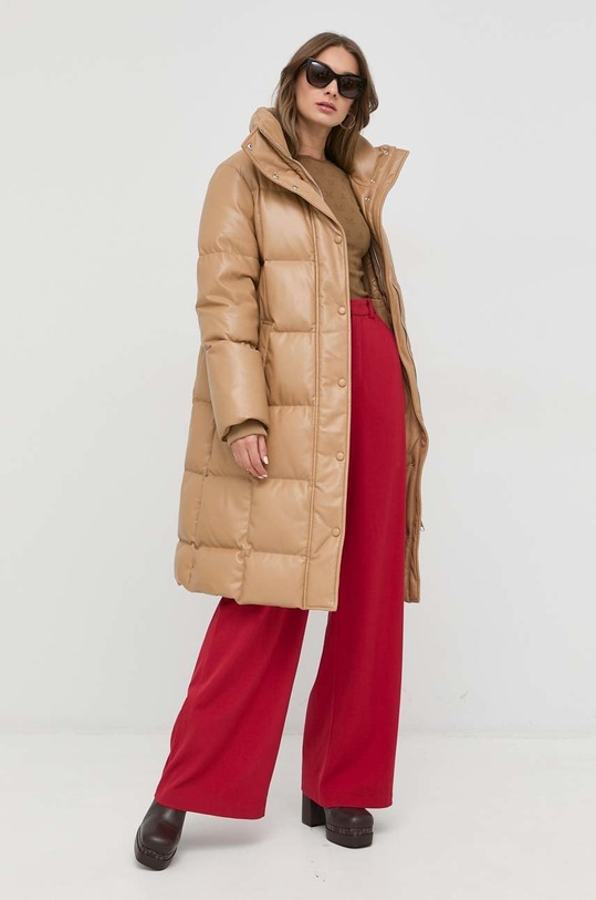 BOSS geaca de puf 50476961 bej AW22