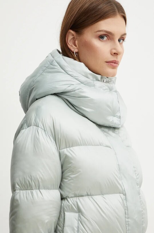 Μπουφάν με επένδυση από πούπουλα Patrizia Pepe γκρί 2O0050.A9M0