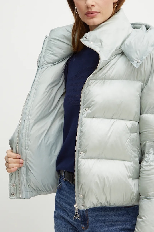 Μπουφάν με επένδυση από πούπουλα Patrizia Pepe 2O0050.A9M0 γκρί
