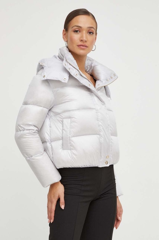 Patrizia Pepe kurtka puchowa szary 2O0050.A9M0