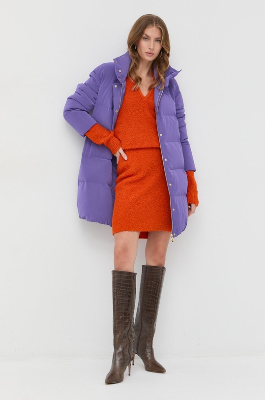 Patrizia Pepe kurtka 2O0056.A182 fioletowy AW22