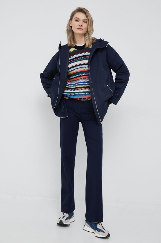 Μπουφάν United Colors of Benetton 2H9WDN010.016 σκούρο μπλε AW22