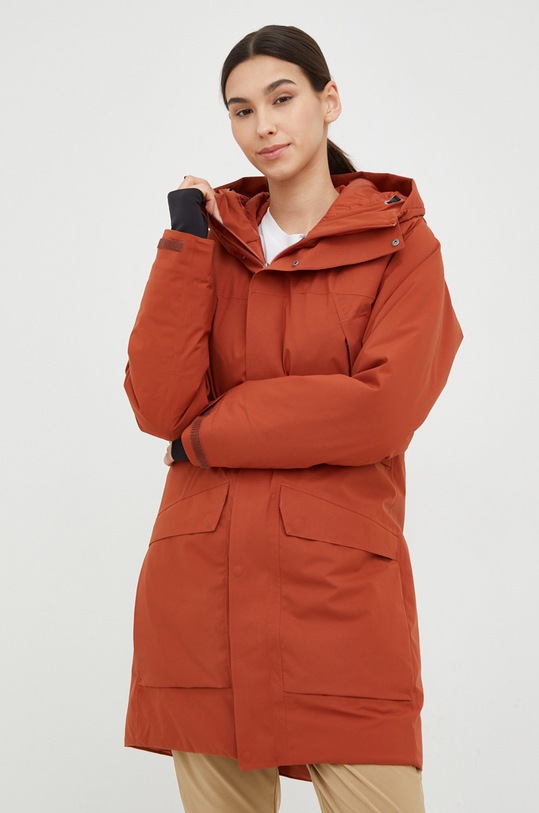 Turistická bunda Houdini Fall In zateplené oranžová 148514