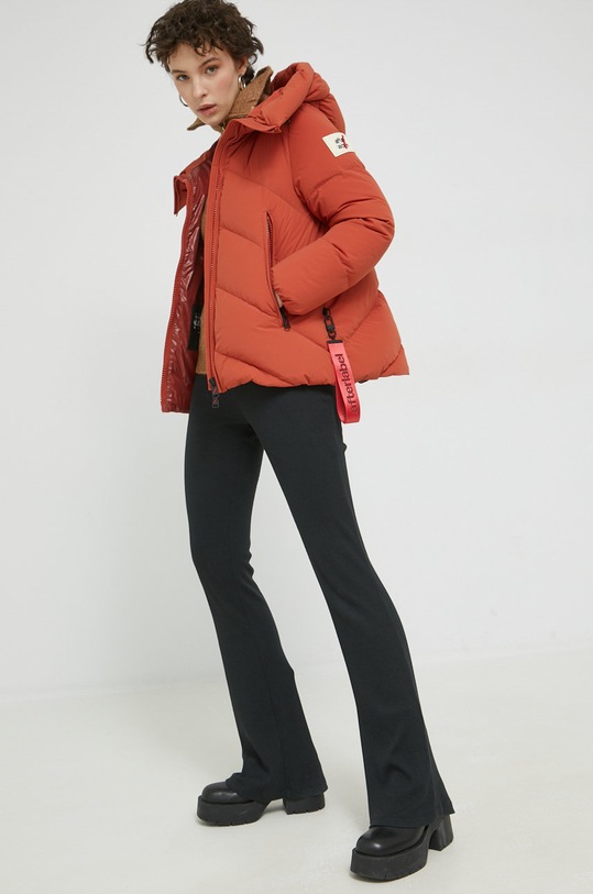 After Label kurtka puchowa AL037.N7864.1 czerwony AW22