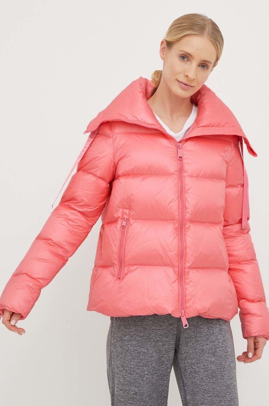 Péřová bunda Deha s podšívkou růžová D73243.65309