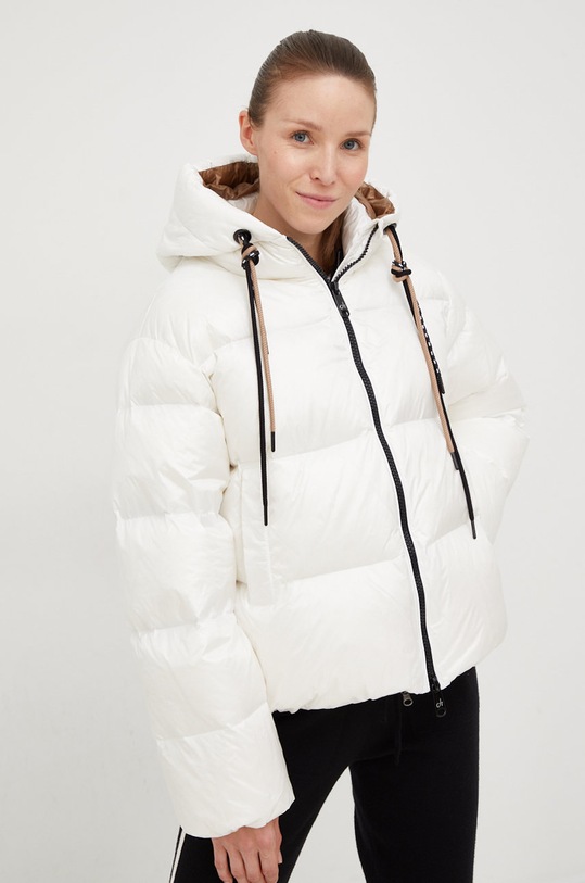 Péřová bunda Deha s podšívkou bílá D73242.18001