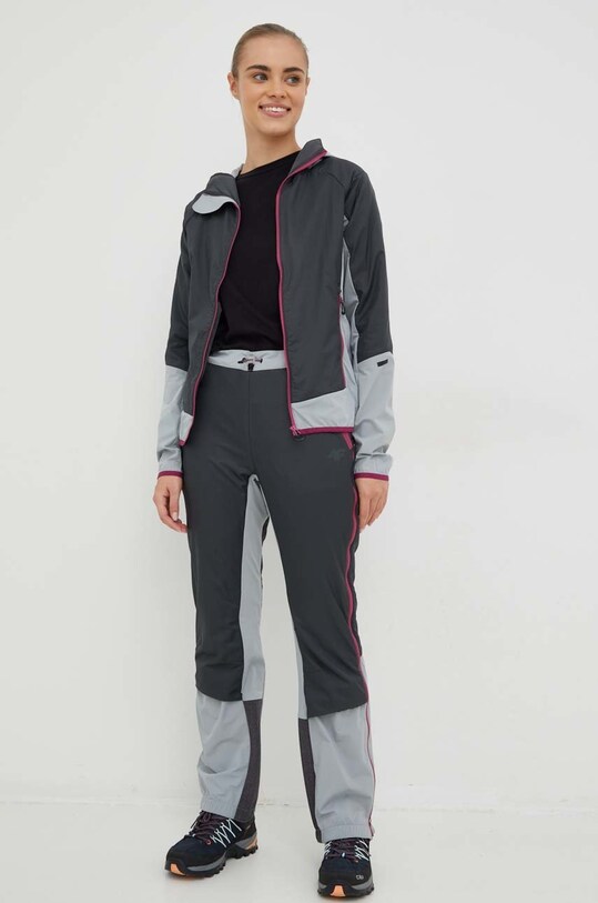 4F geaca sport H4Z22.KUDH061 gri AW22