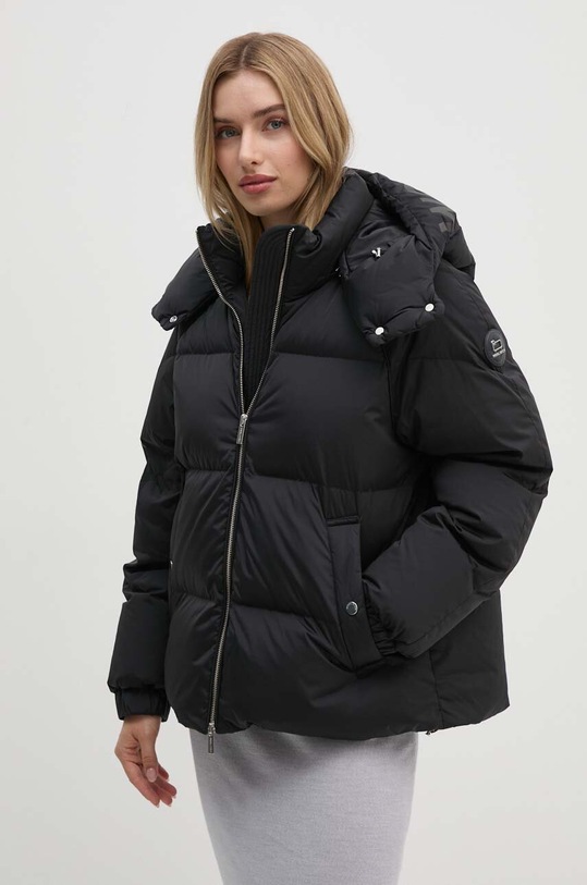 Пухова куртка Woolrich Alsea з підкладкою чорний CFWWOU0699FRUT1148