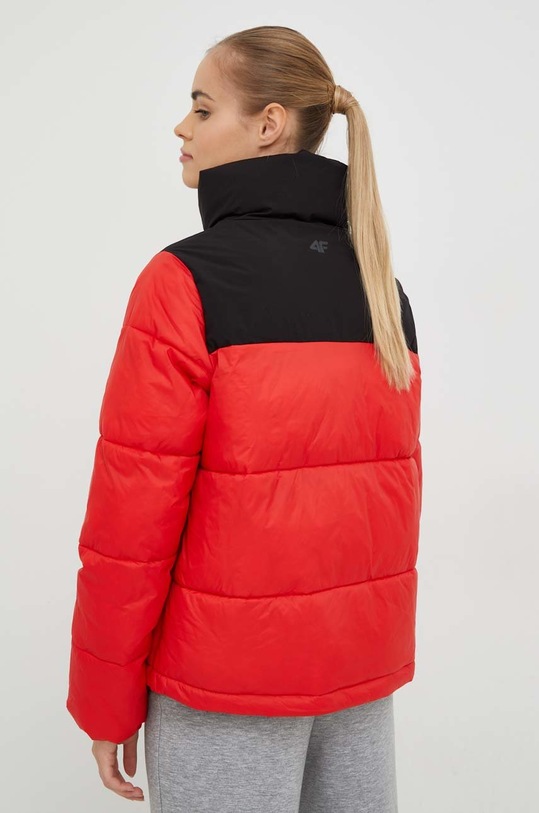 Ρούχα Μπουφάν 4F H4Z22.KUDP014 κόκκινο