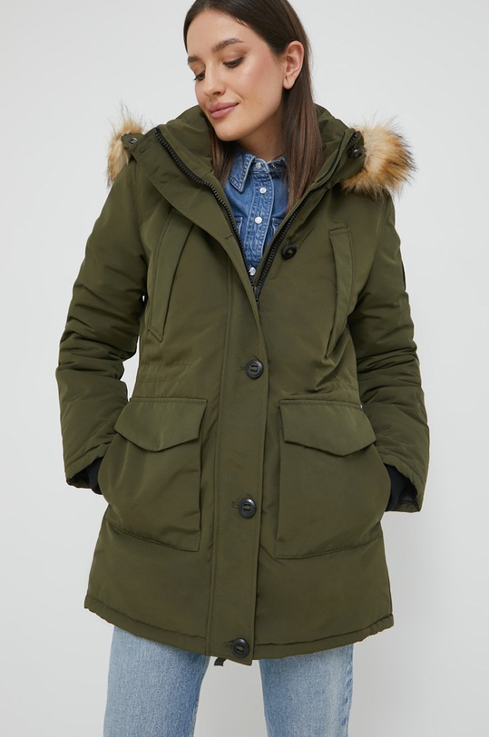Superdry kurtka pozostałe zielony W5010978A.LO3