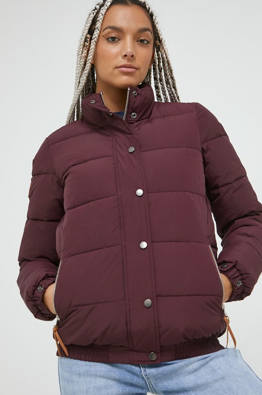 Superdry kurtka W5011183A.04P bordowy AW22