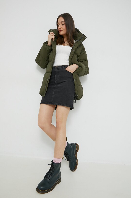 Bunda Superdry W5011263A.5AA zelená AW22