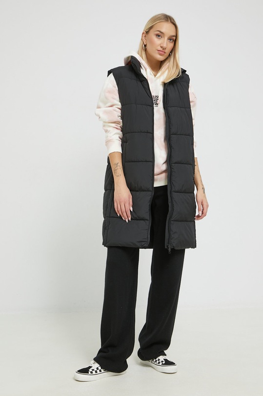 Superdry bezrękawnik pozostałe czarny W5011249A.02A