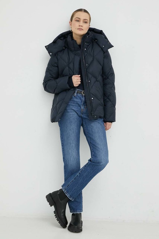 Marc O'Polo kurtka puchowa 209032970053 granatowy AW22