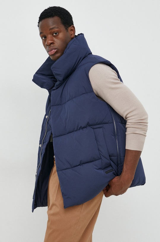 Trussardi bezrękawnik bez kaptura granatowy 52S00743.1T004085