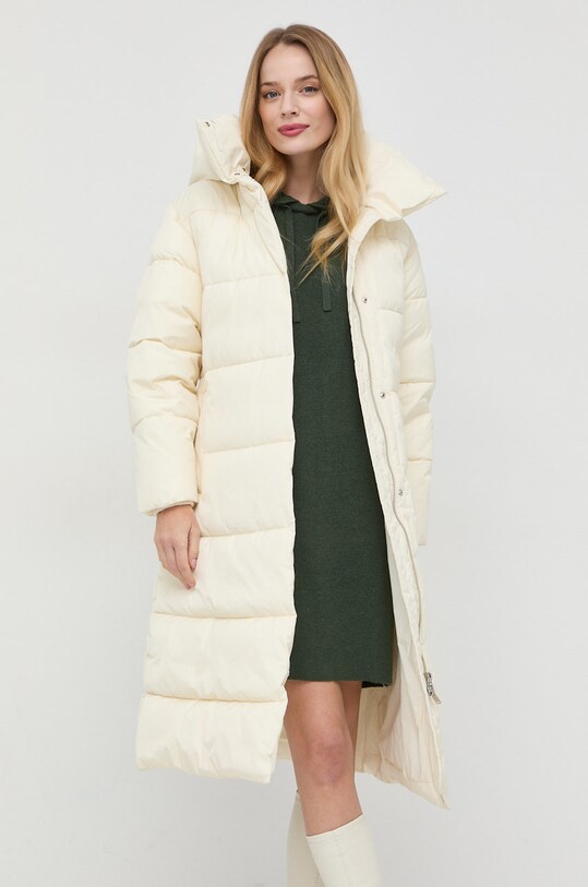 Bunda Trussardi s podšívkou béžová 56S00792.1T005352
