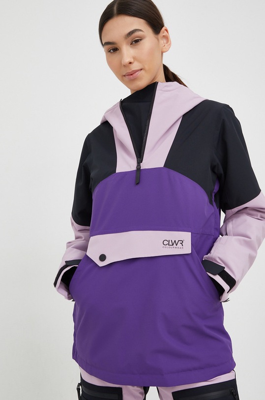 Bunda Colourwear Homage fialová 7010317