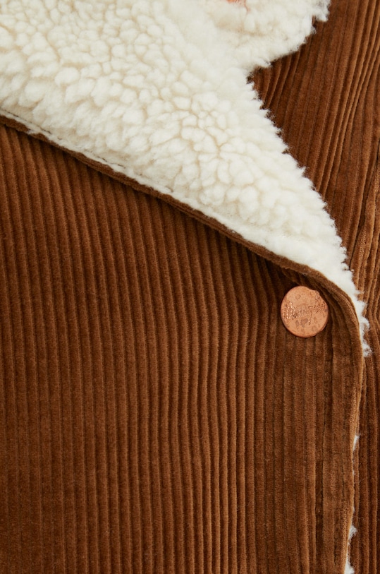 Manšestrová bunda Wrangler W4388828E hnědá