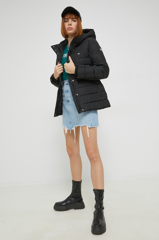 Tommy Jeans kurtka DW0DW14302.9BYY czarny AW22