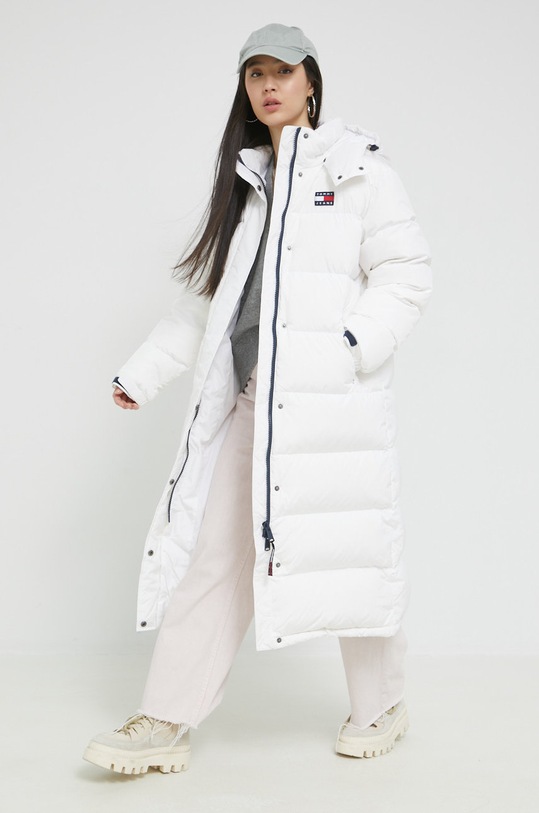 Tommy Jeans kurtka puchowa pozostałe biały DW0DW14287.9BYY
