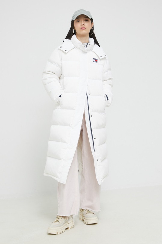 Tommy Jeans kurtka puchowa DW0DW14287.9BYY biały AW23