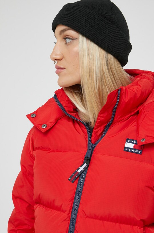Tommy Jeans kurtka puchowa czerwony DW0DW14661.9BYY