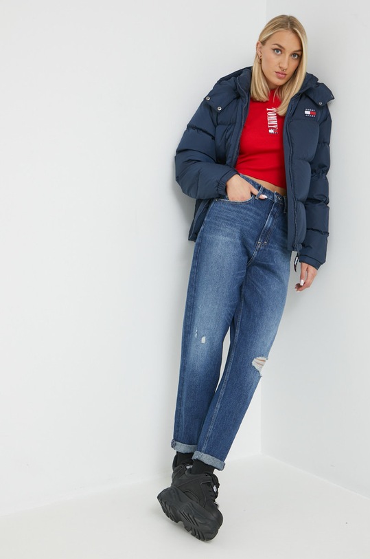 Tommy Jeans kurtka puchowa DW0DW14661.9BYY granatowy AW23