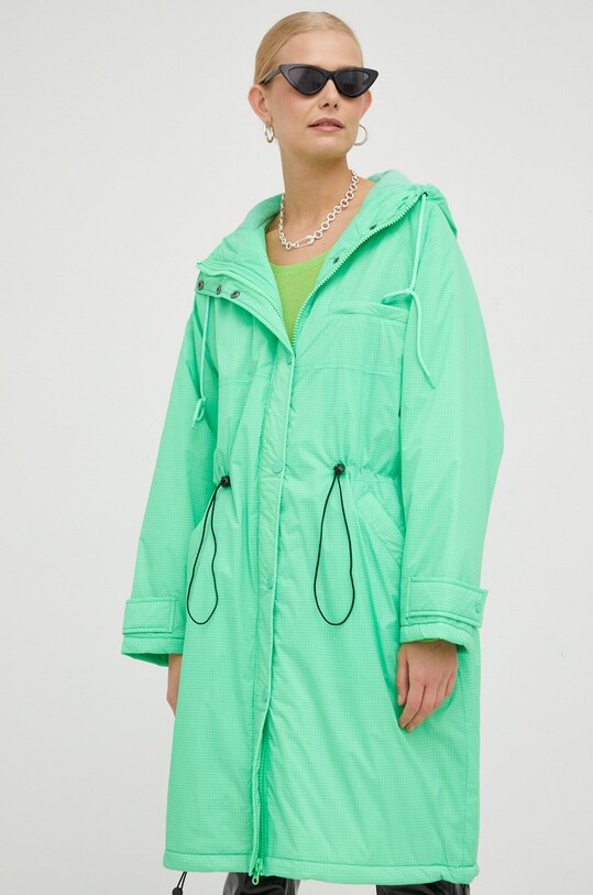 American Vintage hanorac cu captuseala verde LIJY17AH22