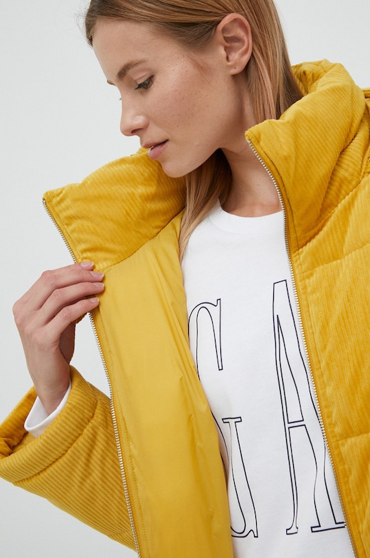 United Colors of Benetton kurtka sztruksowa 20YXDN01E.29U żółty