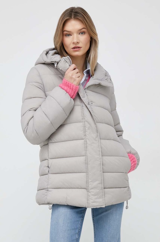 Μπουφάν United Colors of Benetton γκρί 2NIWDN013.1P0