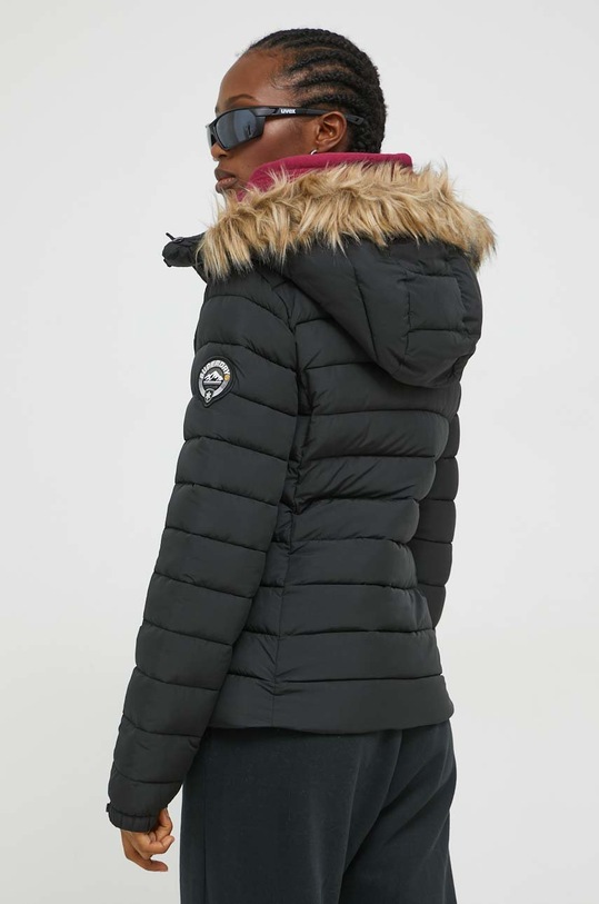 Odzież Superdry kurtka W5011503A.02A czarny