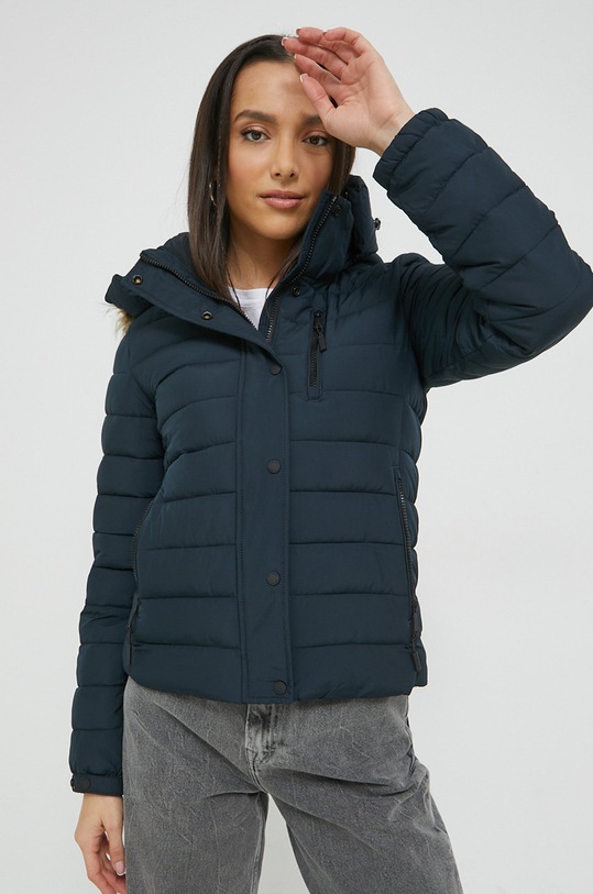 Superdry kurtka pozostałe granatowy W5011503A.98T